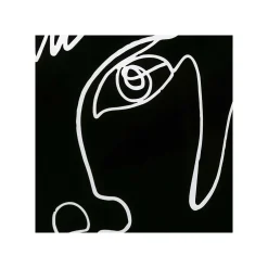 KARE Design Affiche Encadrée Visages Noirs Et Blancs 150x100cm ^ Tableau