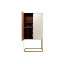 KARE Design Armoire Bar Luxury Champagne ^ Bar & Tabouret De Bar