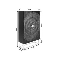 KARE Design Armoire Madeira Noire ^ Armoire