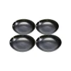 KARE Design Assiettes Creuses Kassandra Noires 23cm Set De 4 ^ Vaisselle