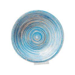 KARE Design Assiettes Creuses Swirl Blue 21cm Set De 4 ^ Vaisselle