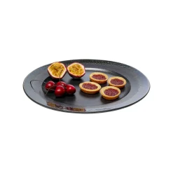 KARE Design Assiettes Kassandra Noires 28cm Set De 4 ^ Vaisselle