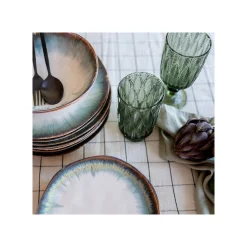 KARE Design Assiettes Organic Bleues 20cm Set De 4 ^ Vaisselle