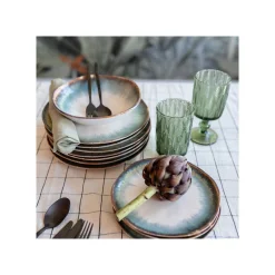 KARE Design Assiettes Organic Bleues 20cm Set De 4 ^ Vaisselle