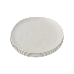 KARE Design Assiettes Organic Grises 26cm Set De 4 ^ Vaisselle