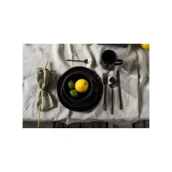 KARE Design Assiettes Organic Noires 26cm Set De 4 ^ Vaisselle