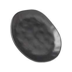 KARE Design Assiettes Organic Noires 26cm Set De 4 ^ Vaisselle