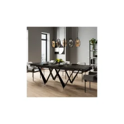 KARE Design Assiettes Organic Noires 20cm Set De 4 ^ Vaisselle