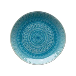 KARE Design Assiettes Sicilia Mandala Bleues 21cm Set De 3 ^ Vaisselle