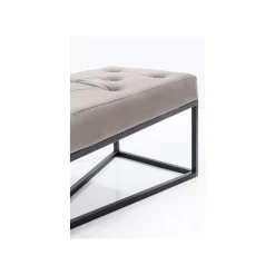 KARE Design Banc Crossover Gris Et Noir 150x40cm ^ Banc