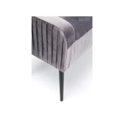 KARE Design Banc Lofty Gris Et Noir ^ Banc