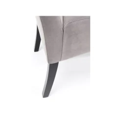 KARE Design Banc Motley Velours Gris Argenté ^ Banc