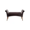 KARE Design Banc Motley Velours Marron ^ Banc