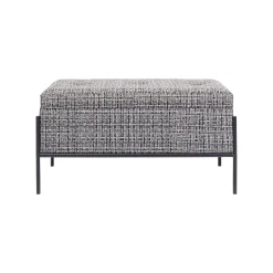 KARE Design Banc-coffre Iceland Blanc Et Noir 80x40cm ^ Coffre & Malle|Banc
