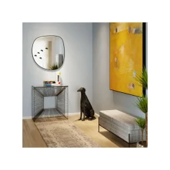 KARE Design Banc-coffre Iceland 120x40cm Blanc Et Noir ^ Coffre & Malle|Banc