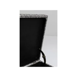KARE Design Banc-coffre Iceland 120x40cm Blanc Et Noir ^ Coffre & Malle|Banc