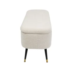 KARE Design Banc-coffre Rico Crème ^ Coffre & Malle|Banc