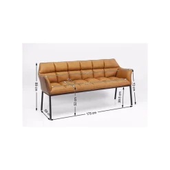 KARE Design Banquette Thinktank Marron ^ Canapé & Banquette