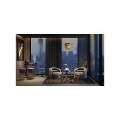 KARE Design Bar After Work Velours Gris ^ Bar & Tabouret De Bar