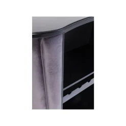 KARE Design Bar After Work Velours Gris ^ Bar & Tabouret De Bar