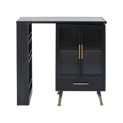 KARE Design Bar Avec étagère Pivotante La Gomera ^ Buffet|Bar & Tabouret De Bar