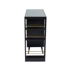 KARE Design Bar Avec étagère Pivotante La Gomera ^ Buffet|Bar & Tabouret De Bar