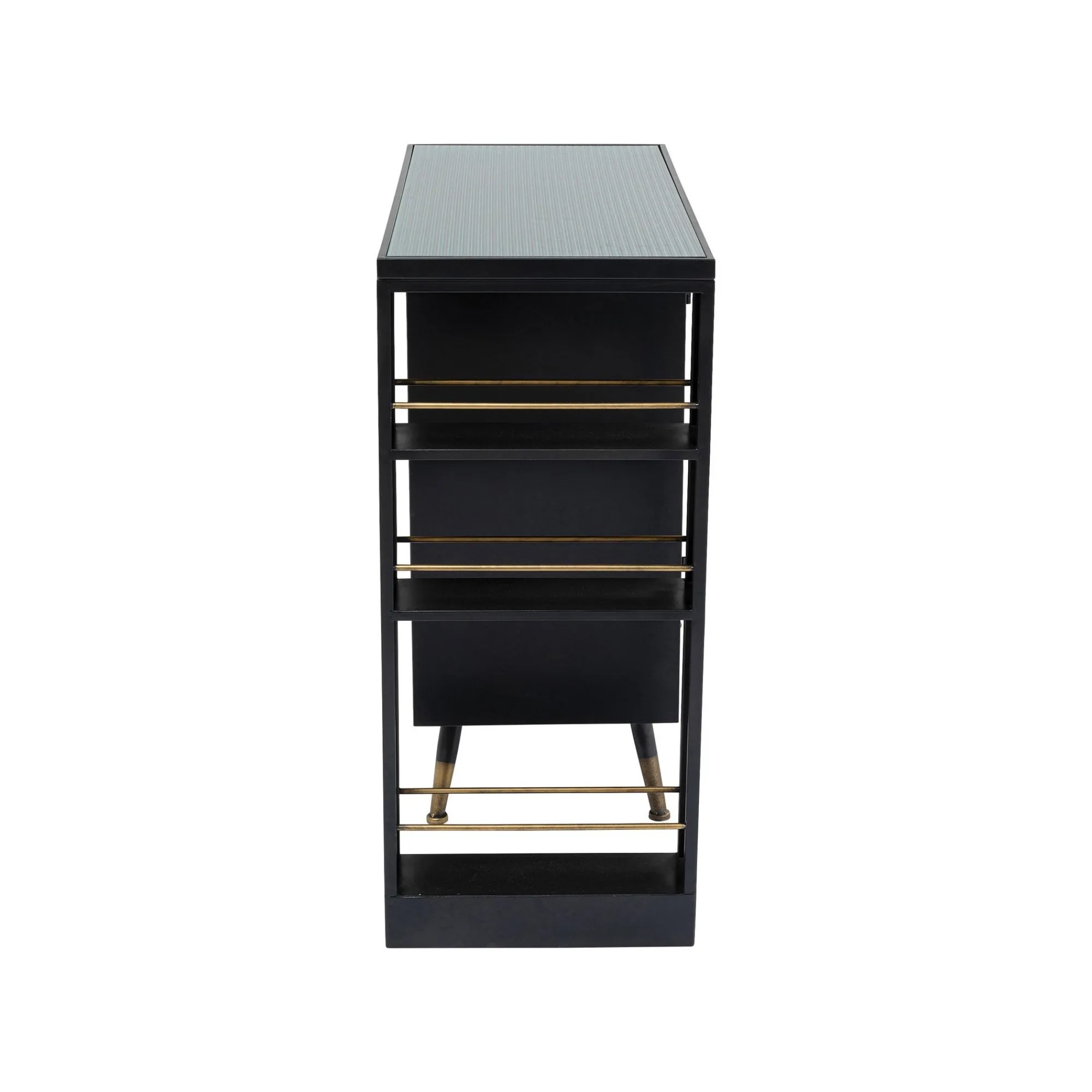 KARE Design Bar Avec étagère Pivotante La Gomera ^ Buffet|Bar & Tabouret De Bar