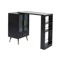 KARE Design Bar Avec étagère Pivotante La Gomera ^ Buffet|Bar & Tabouret De Bar
