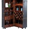 KARE Design Bar-coffre Globetrotter Croco 153cm ^ Coffre & Malle|Bar & Tabouret De Bar