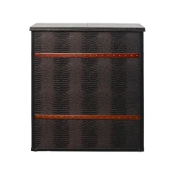 KARE Design Bar-coffre Globetrotter Croco 114cm ^ Coffre & Malle|Bar & Tabouret De Bar