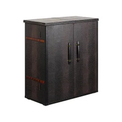 KARE Design Bar-coffre Globetrotter Croco 114cm ^ Coffre & Malle|Bar & Tabouret De Bar