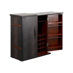 KARE Design Bar-coffre Globetrotter Croco 114cm ^ Coffre & Malle|Bar & Tabouret De Bar