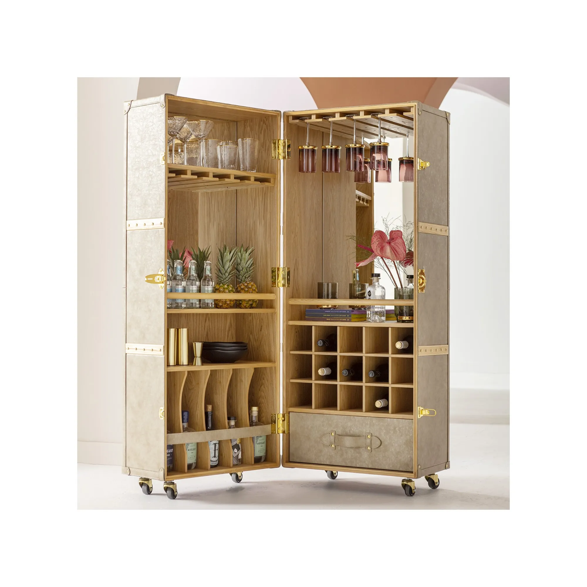 KARE Design Bar-coffre Venezia 145cm ^ Coffre & Malle|Bar & Tabouret De Bar