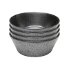 KARE Design Bols Cosmos Noirs 21cm Set De 4 ^ Vaisselle