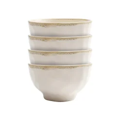 KARE Design Bols Organic Blancs 15cm Set De 4 ^ Vaisselle