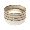 KARE Design Bols Organic Bleus 18cm Set De 4 ^ Vaisselle