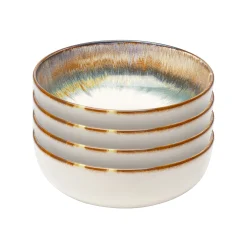 KARE Design Bols Organic Bleus 18cm Set De 4 ^ Vaisselle