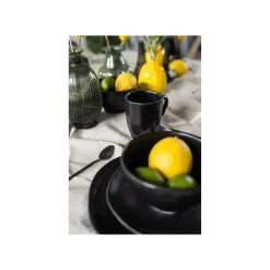 KARE Design Bols Organic Noirs 15cm Set De 4 ^ Vaisselle