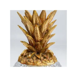 KARE Design Boîte Ananas Transparent Et Doré 31cm ^ Boîte