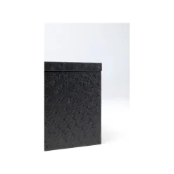 KARE Design Boîtes Noires Crocodiles Dorés Set De 2 ^ Boîte