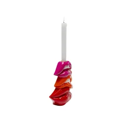 KARE Design Bougeoir Lèvres 17cm ^ Bougeoir & Lanterne