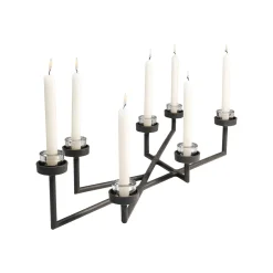 KARE Design Bougeoir Many Arms Noir ^ Bougeoir & Lanterne