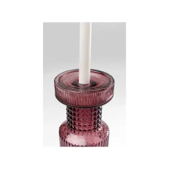 KARE Design Bougeoir Marvelous Duo Rose Gris 49cm ^ Bougeoir & Lanterne