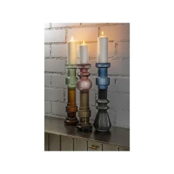KARE Design Bougeoir Marvelous Duo Vert Marron 49cm ^ Bougeoir & Lanterne