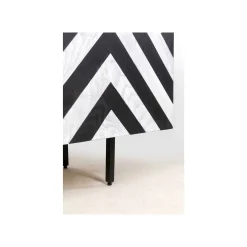 KARE Design Buffet Arctic Noir Et Blanc ^ Buffet