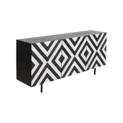 KARE Design Buffet Arctic Noir Et Blanc ^ Buffet