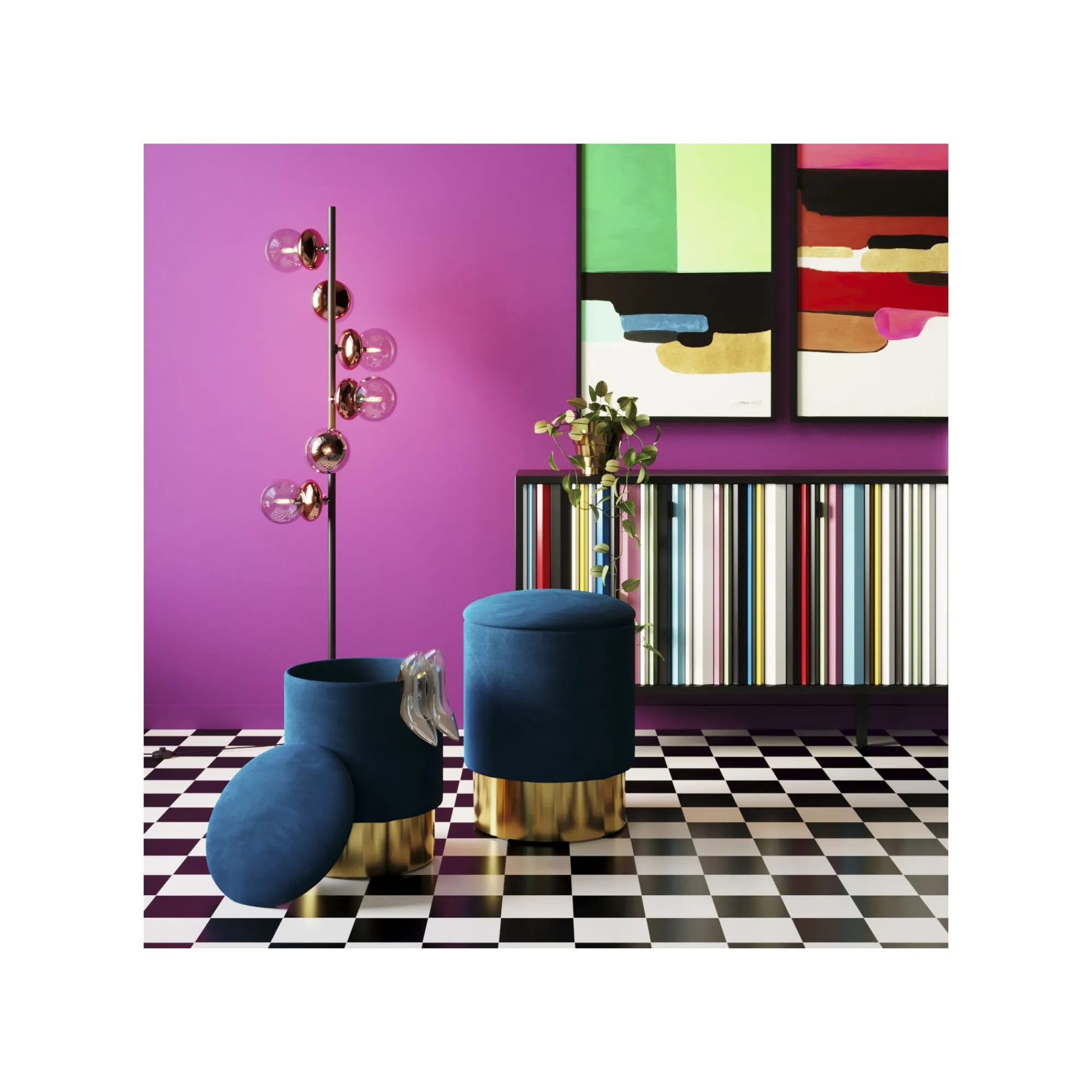 KARE Design Buffet Concertina Colore ^ Buffet