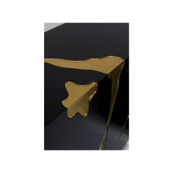 KARE Design Buffet Cracked Noir Et Doré ^ Buffet