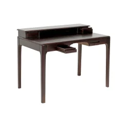 KARE Design Bureau En Bois Brooklyn Walnut 4 Tiroirs 110x70cm ^ Bureau