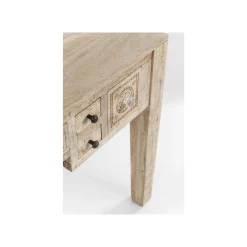 KARE Design Bureau En Bois Puro 6 Tiroirs 135x60cm ^ Bureau